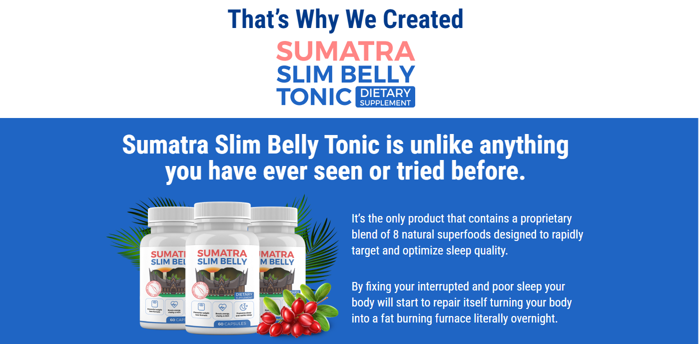 Sumatra Slim Belly Tonic message